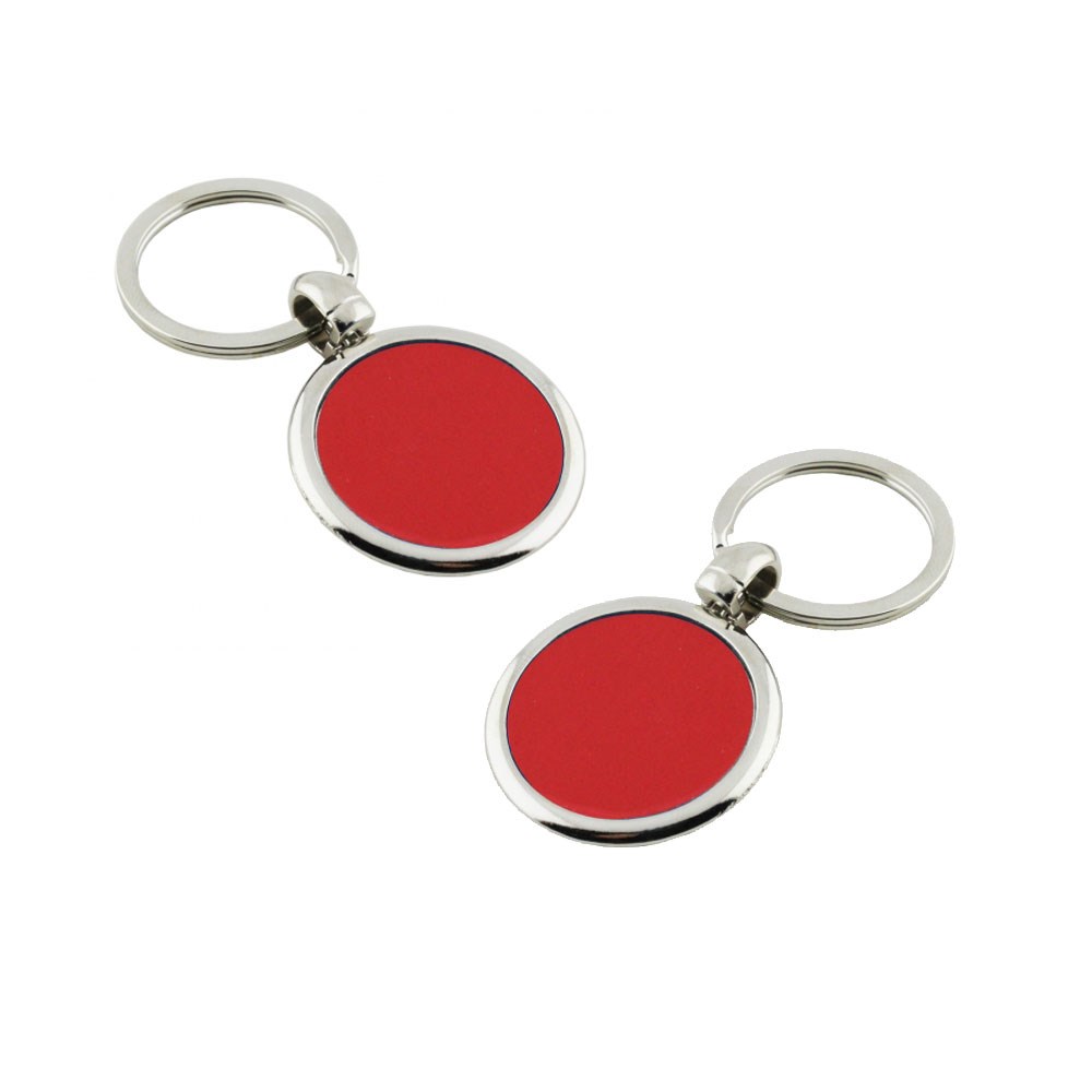 Kırmızı Yuvarlak  Anahtarlık-Z
