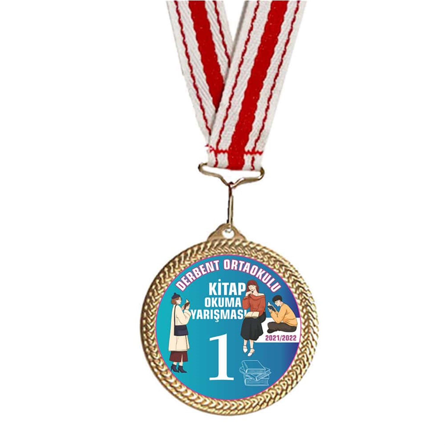 Kitap Okuma Şampiyonu Madalyası
