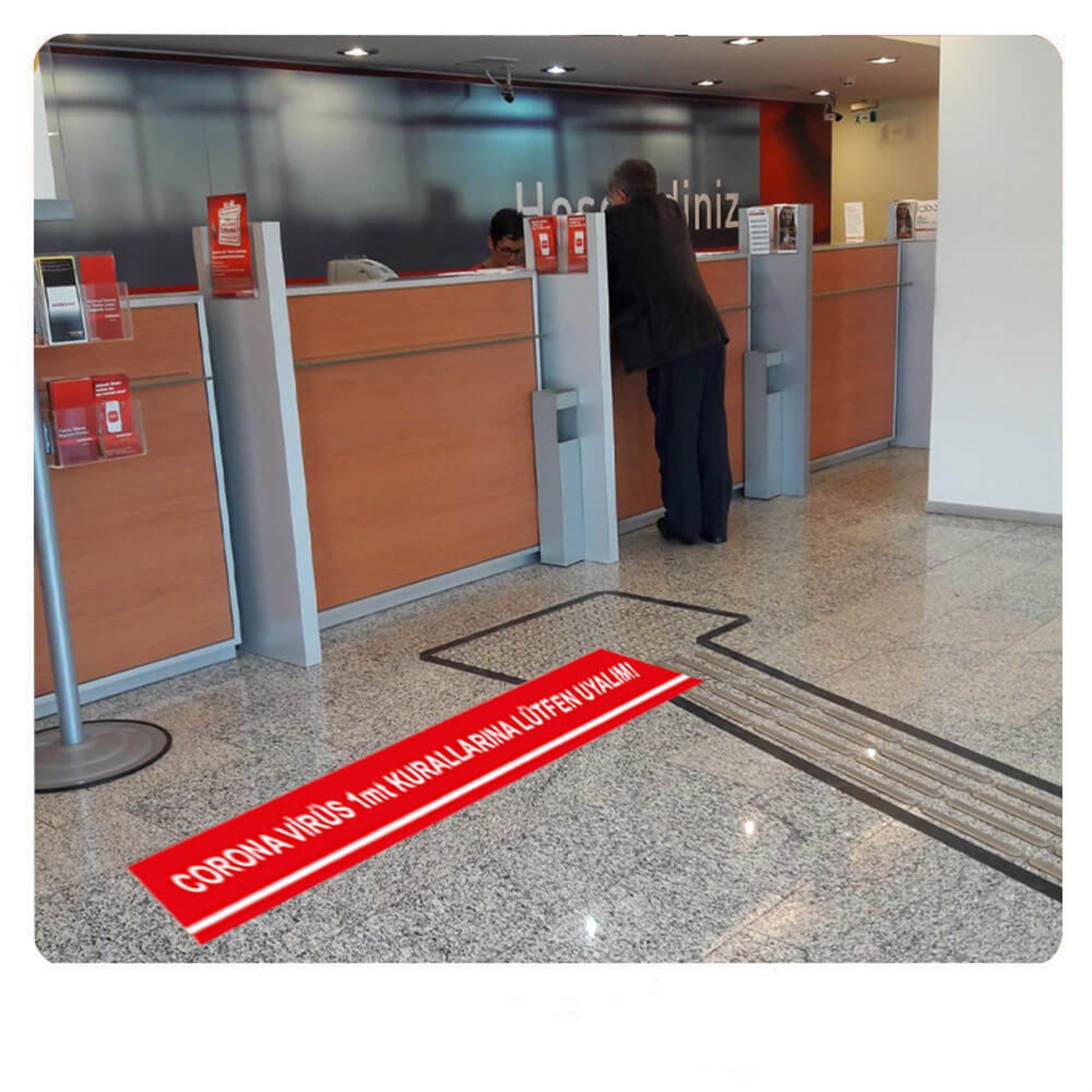 Koronavirüs Güvenlik Şeridi