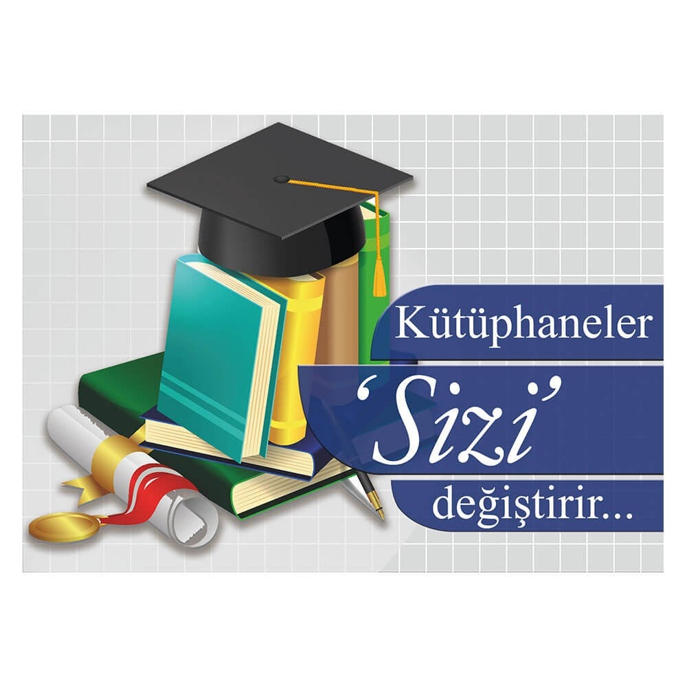 Kütüphaneler Sizi Değiştirir Afişi