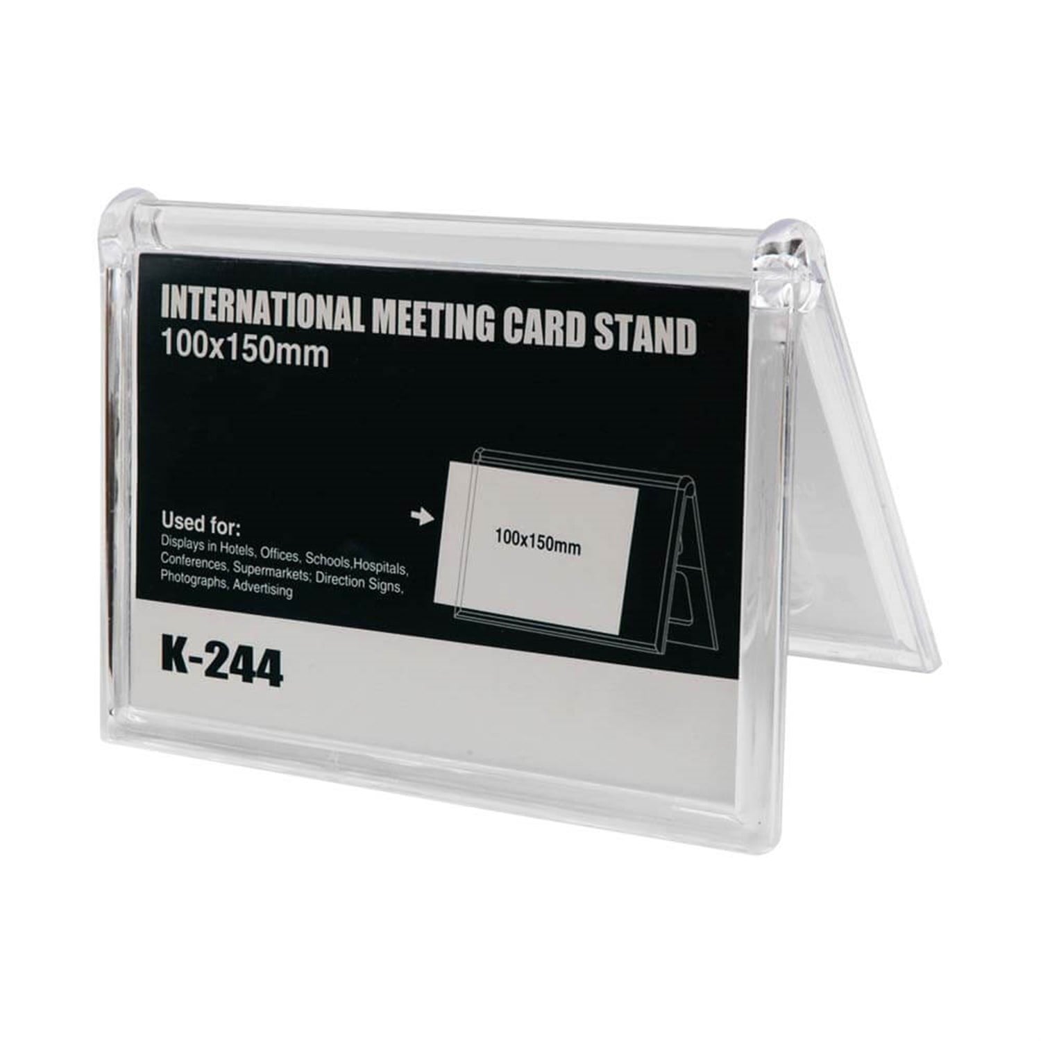 Masaüstü Menü Tutucu-Yatay(100X150mm)