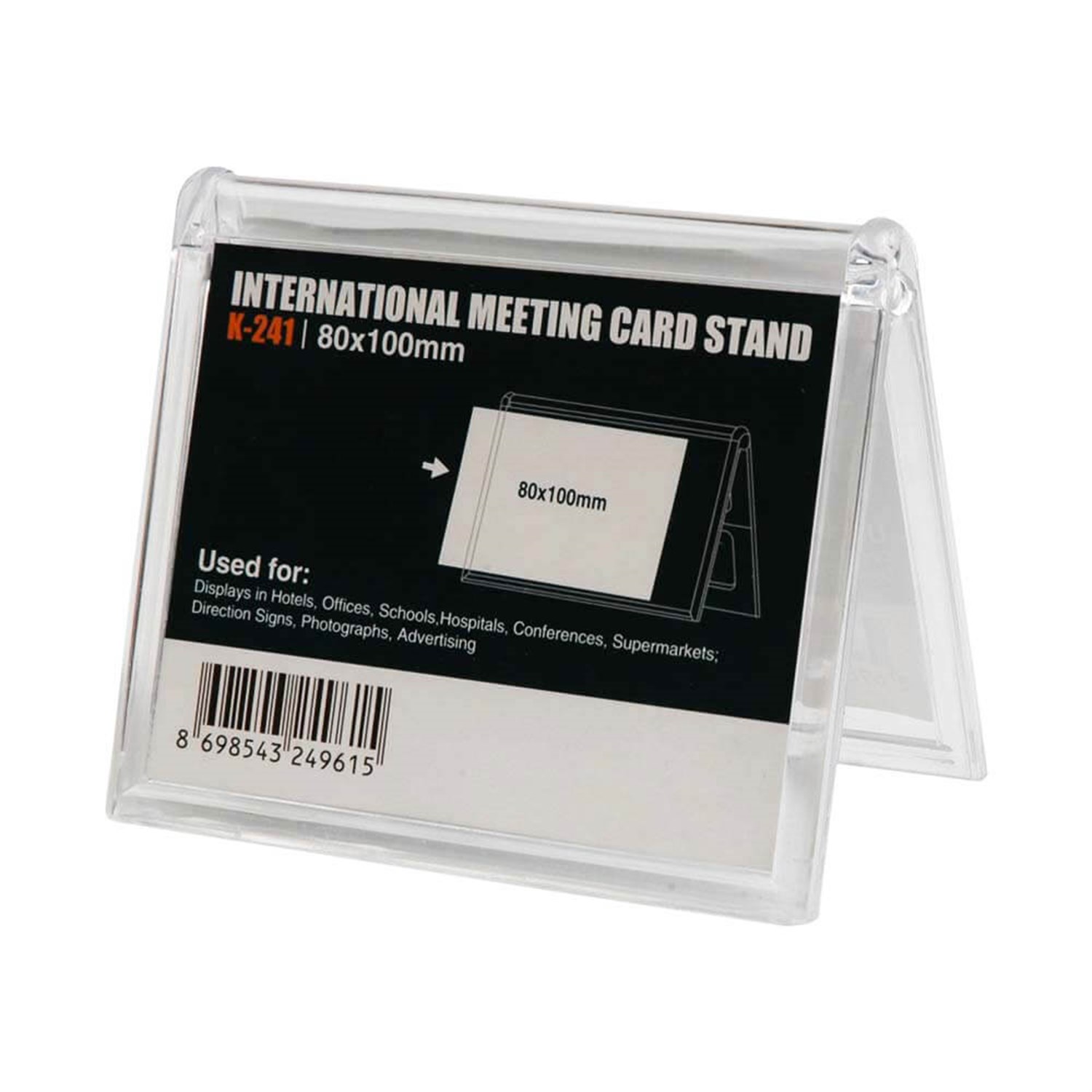 Masaüstü Yatay Kartlık-Reklamlık(80X100mm)