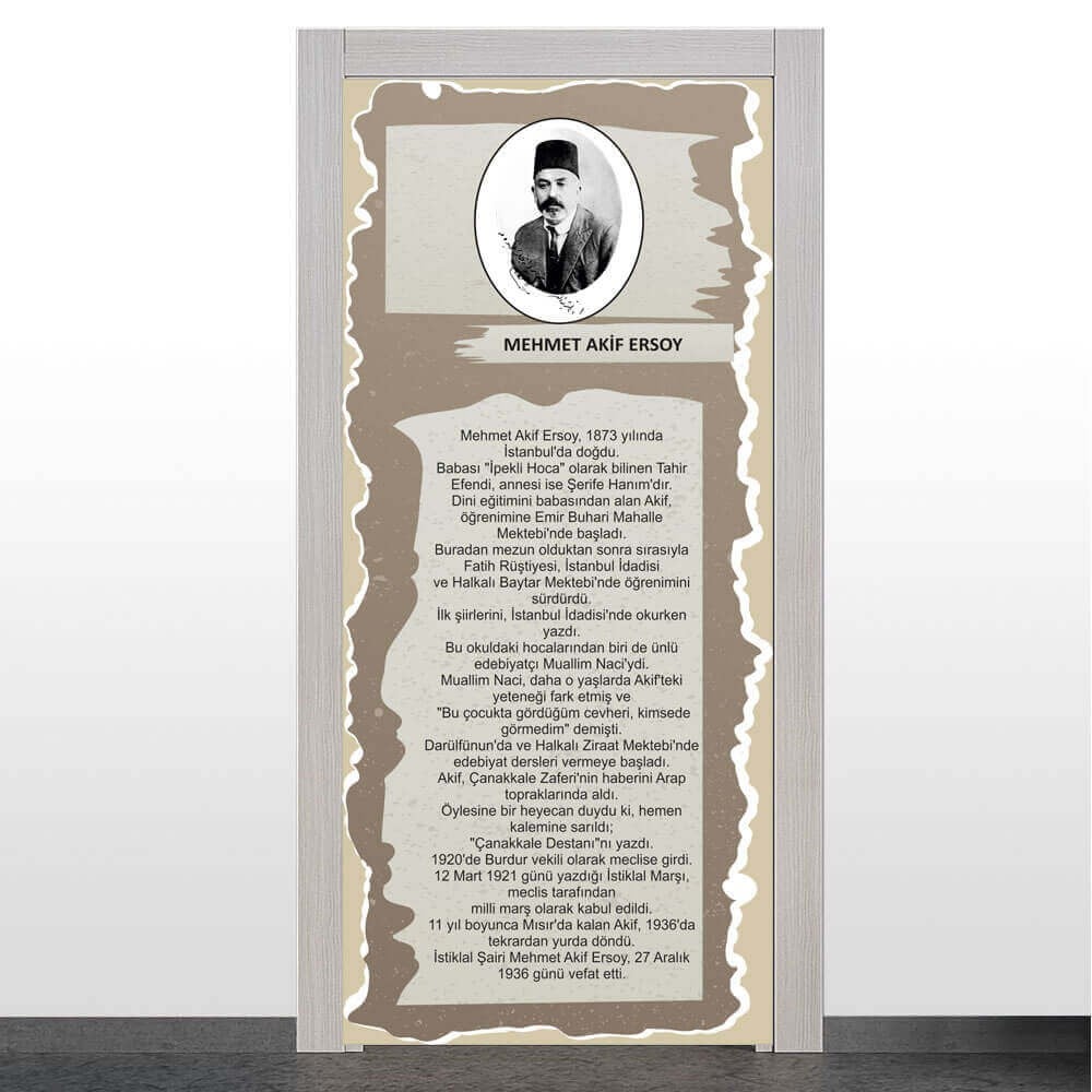 Mehmet Akif Ersoy Kapı Giydirme