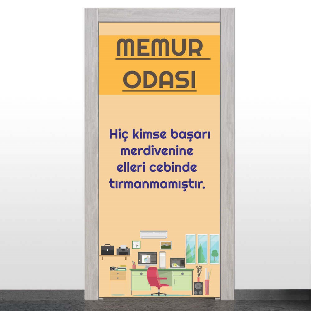 Memur Odası Kapı Giydirme