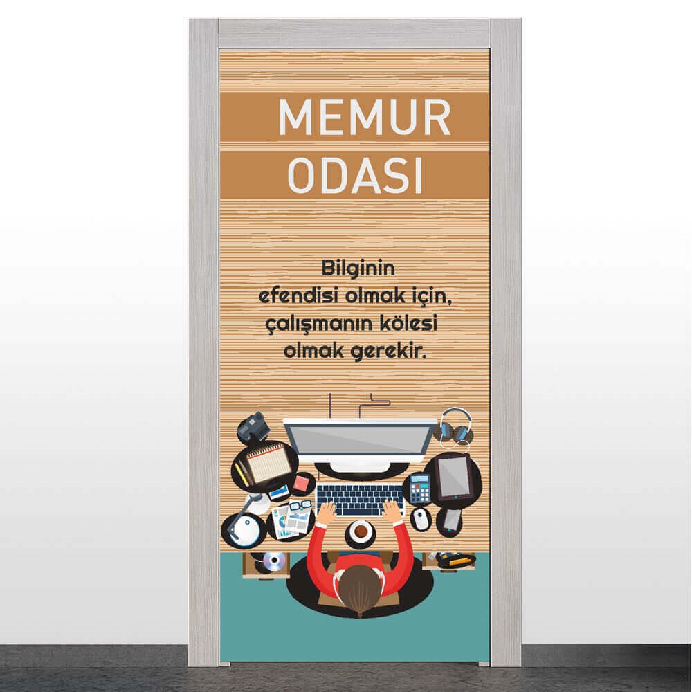 Memur Odası Kapı Giydirme