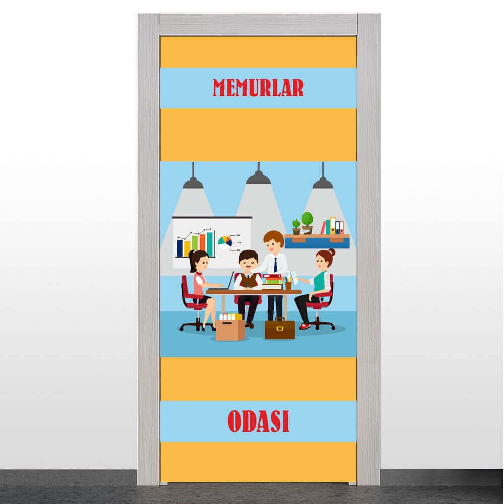 Memur Odası Kapı Giydirme