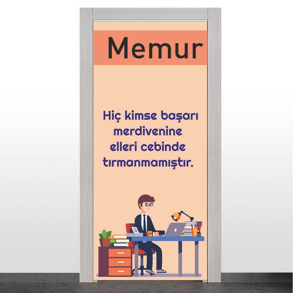 Memur Odası Kapı Giydirme