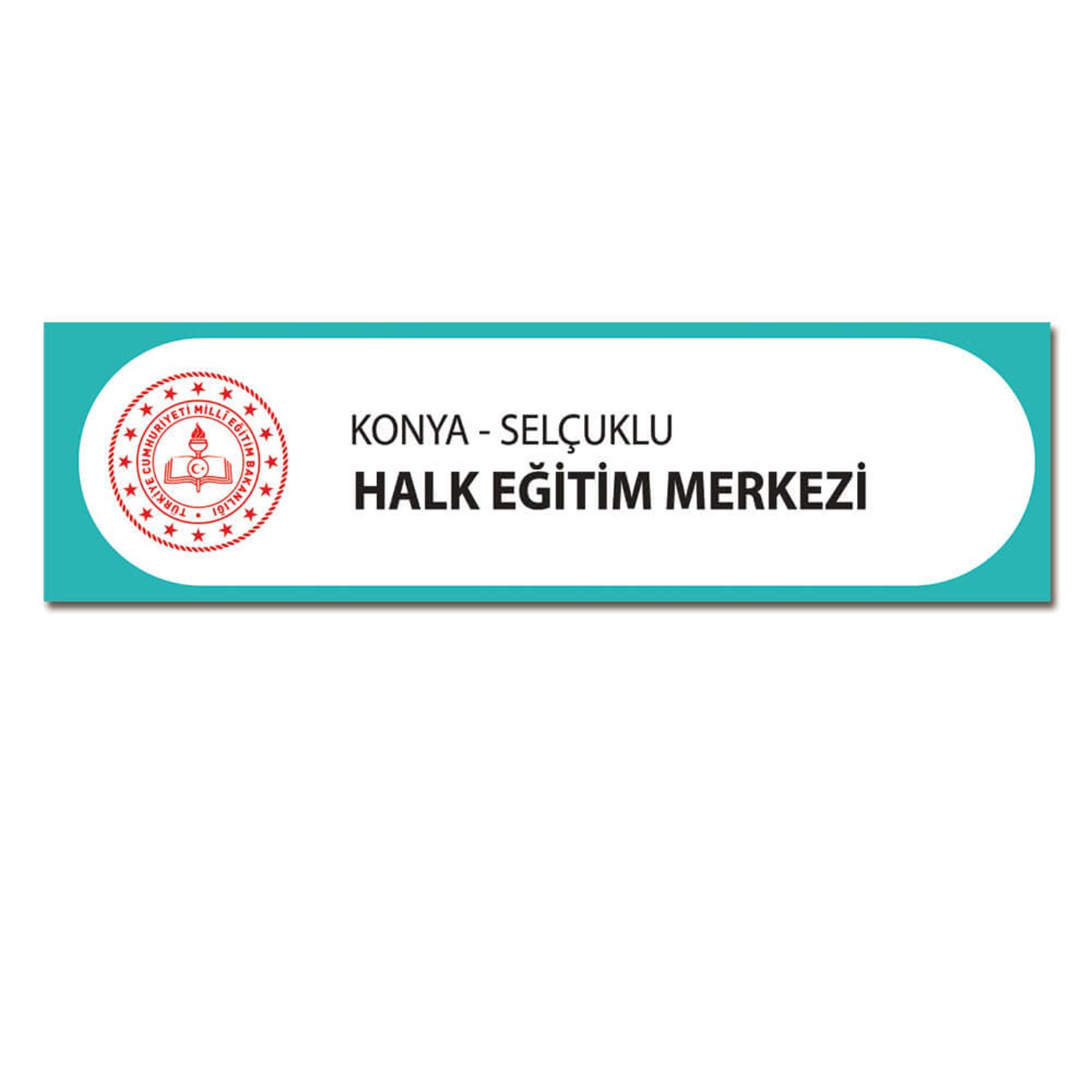 Mesleki Eğitim Tabelası ve Yüz Degisimi (100 x 200)