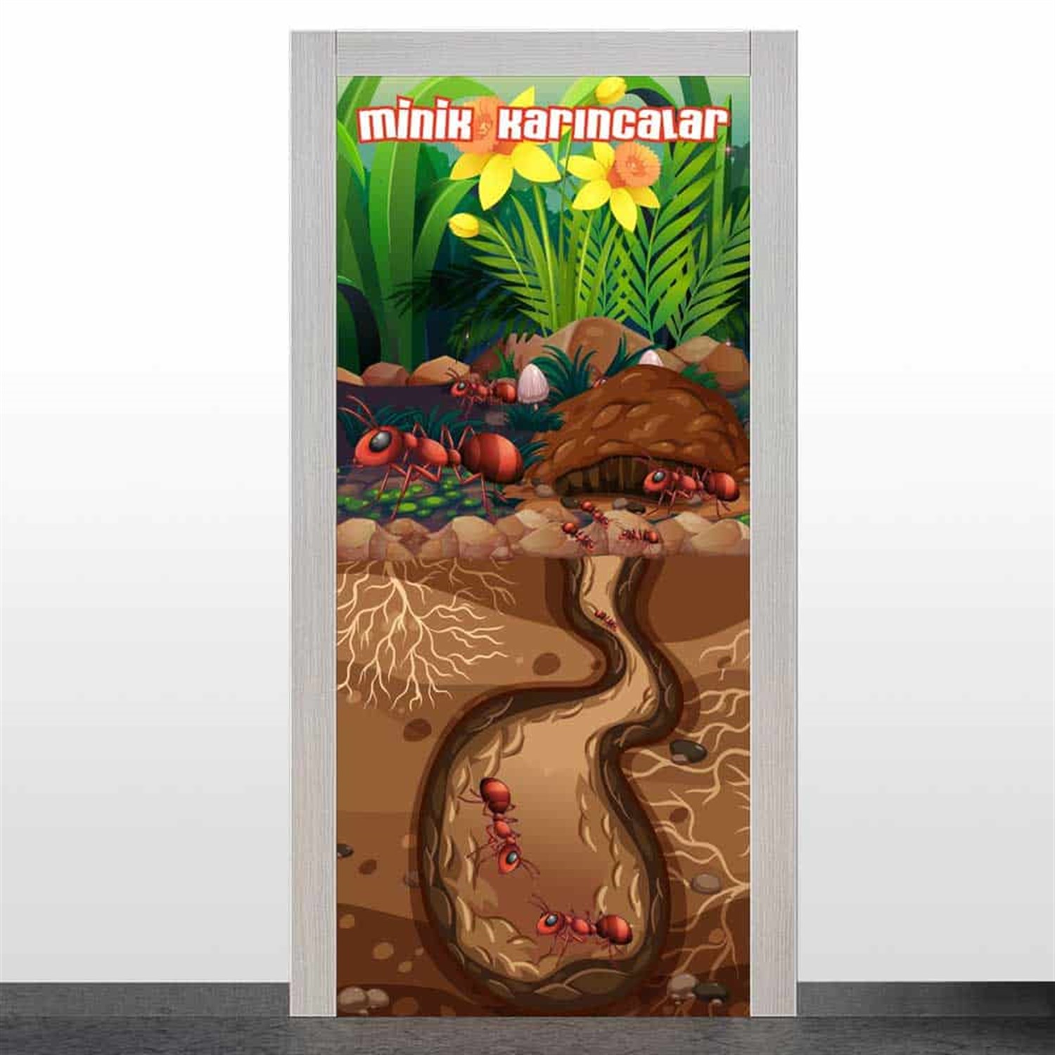 Minik Karıncalar Kapı Giydirme