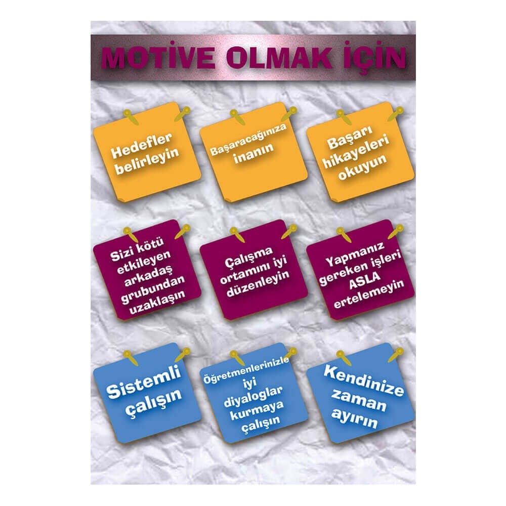 Motive Olmak İçin Afişi