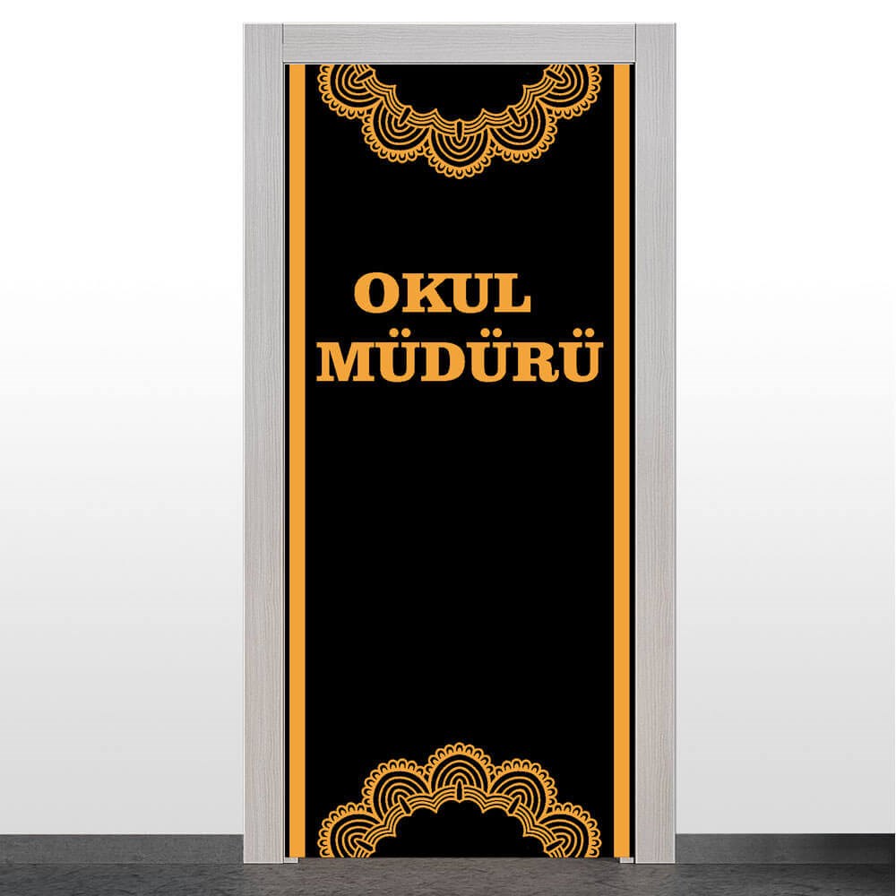Müdür Odası Kapı Giydirme 