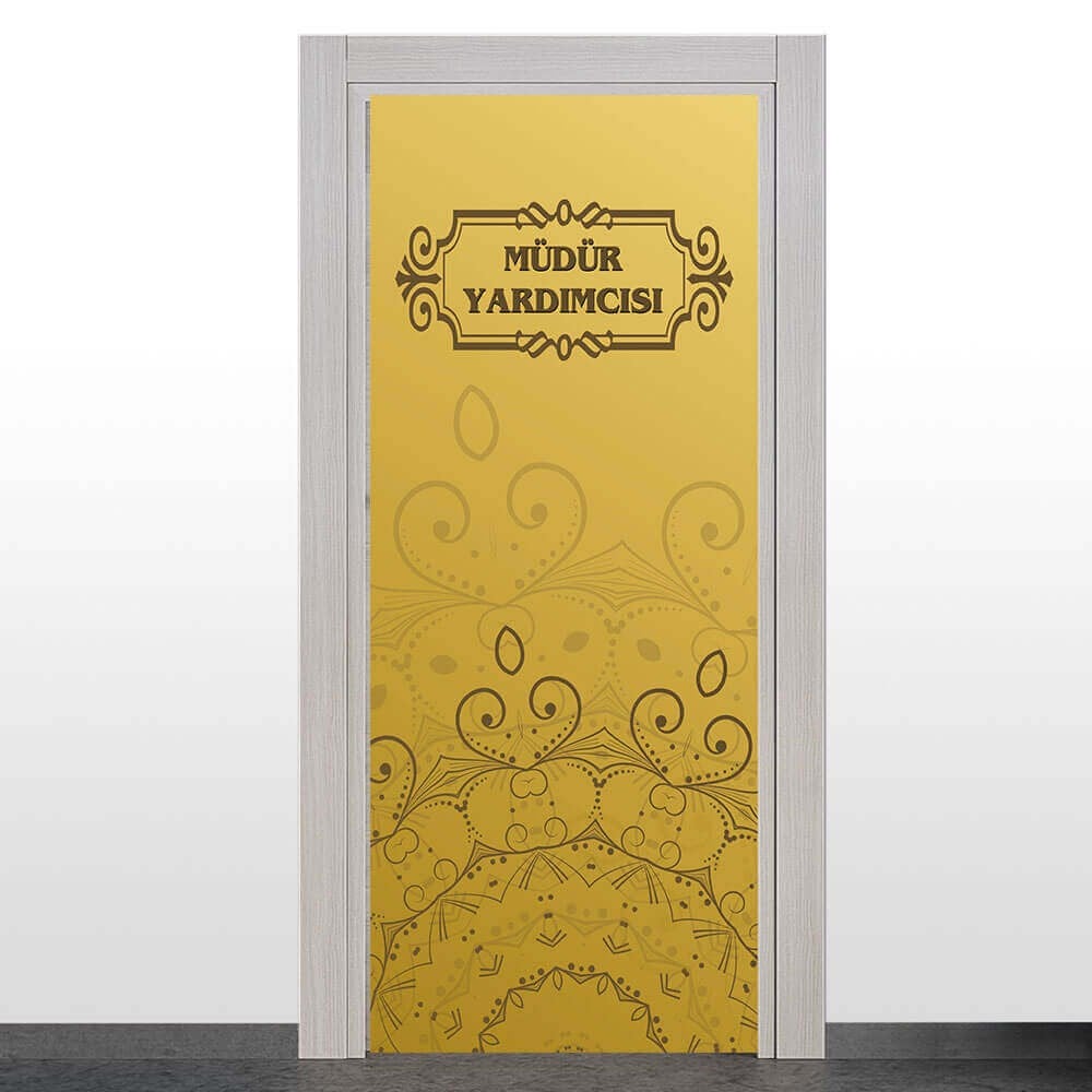 Müdür Yardımcısı Odası Kapı Giydirme