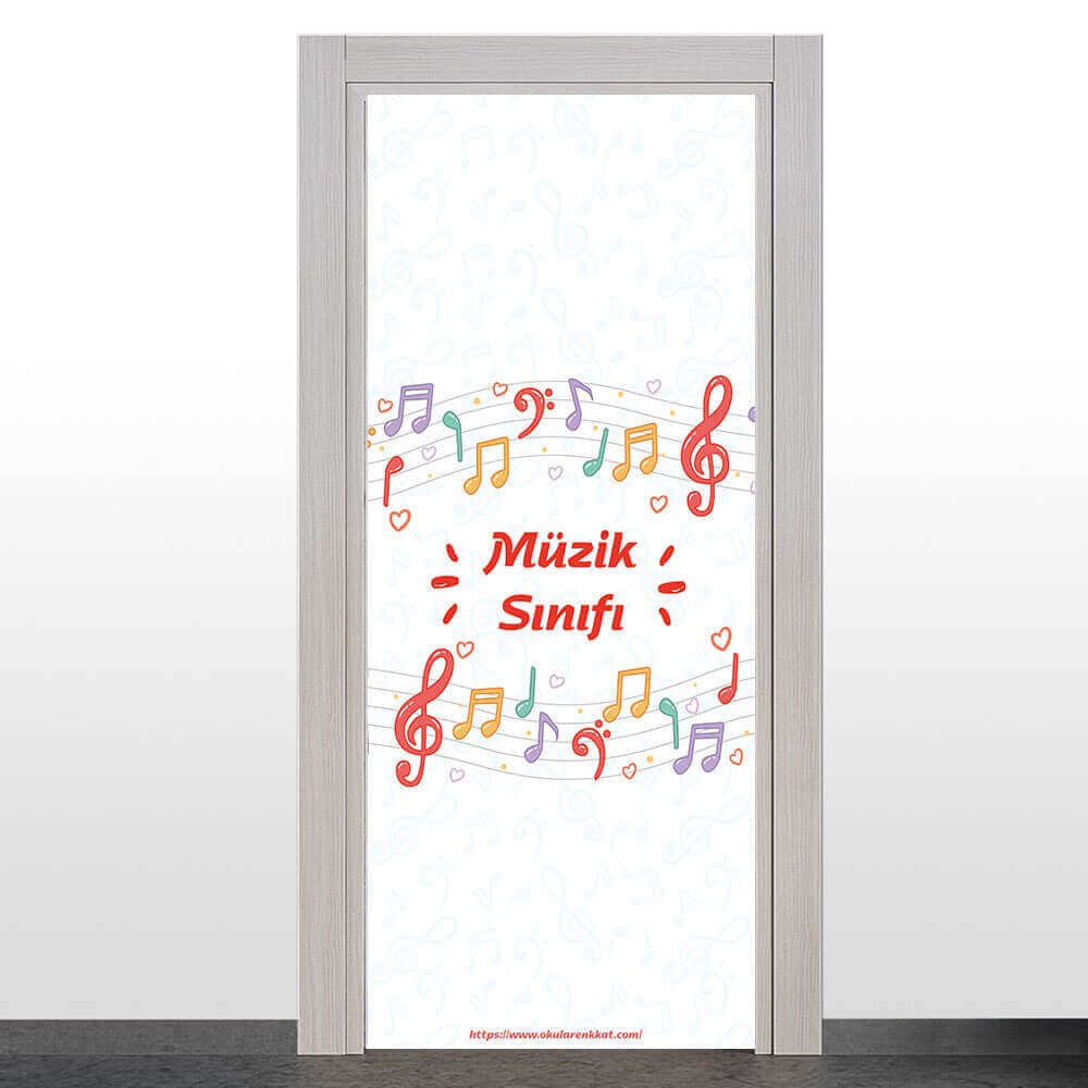 Müzik Dersliği Kapı Giydirme