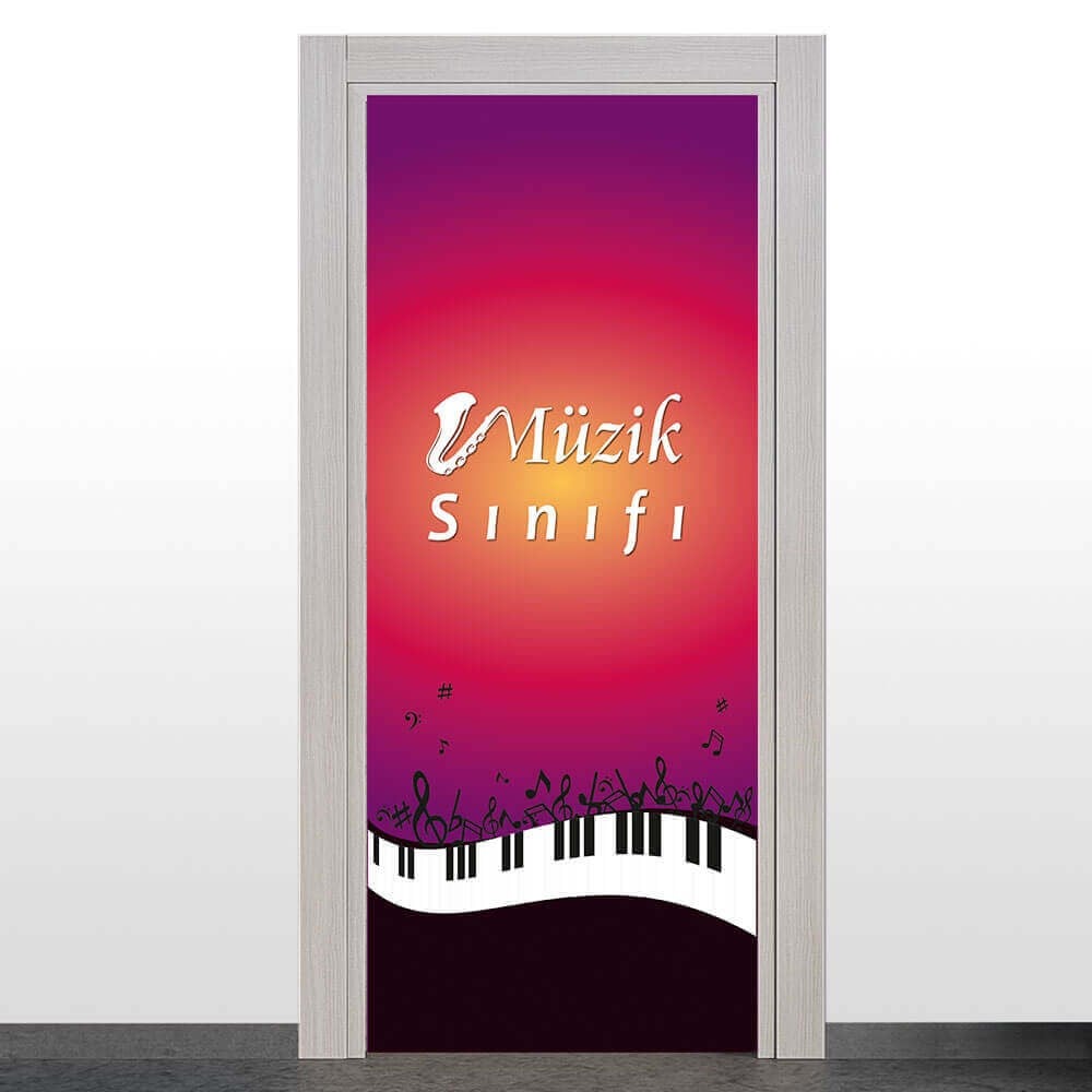 Müzik Dersliği Kapı Giydirme