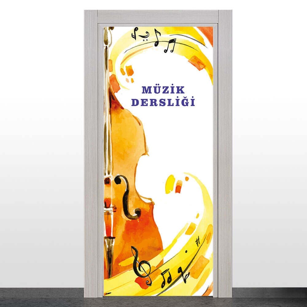 Müzik Dersliği Kapı Giydirme