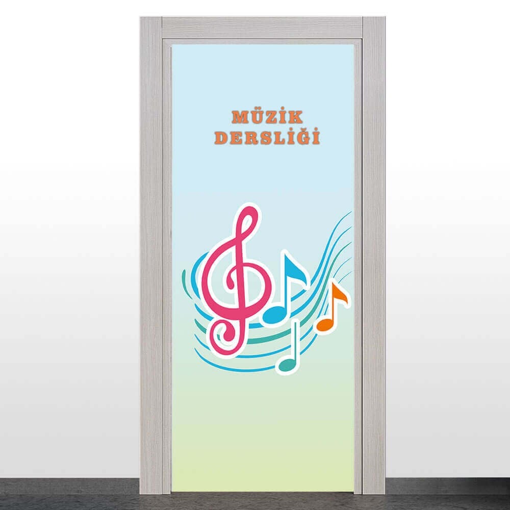 Müzik Dersliği Kapı Giydirme