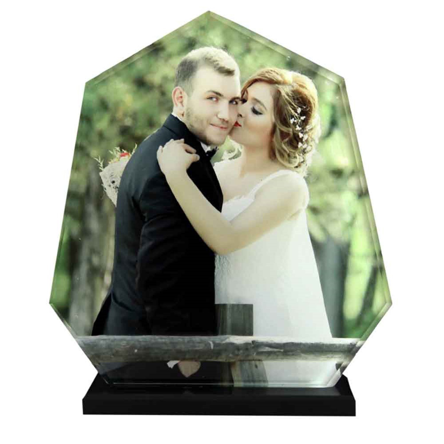 Ödül Kupa-PlaketKişiye Özel Baskılı Kristal Cam Plaket