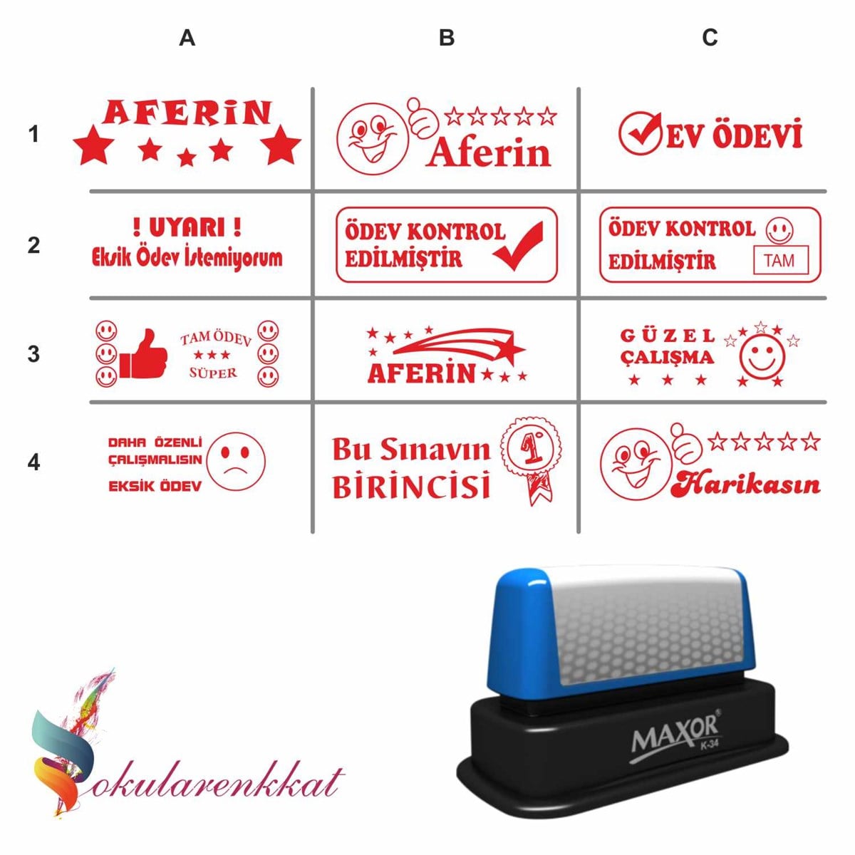 Öğretmen Kaşesi (4000 Basım)
