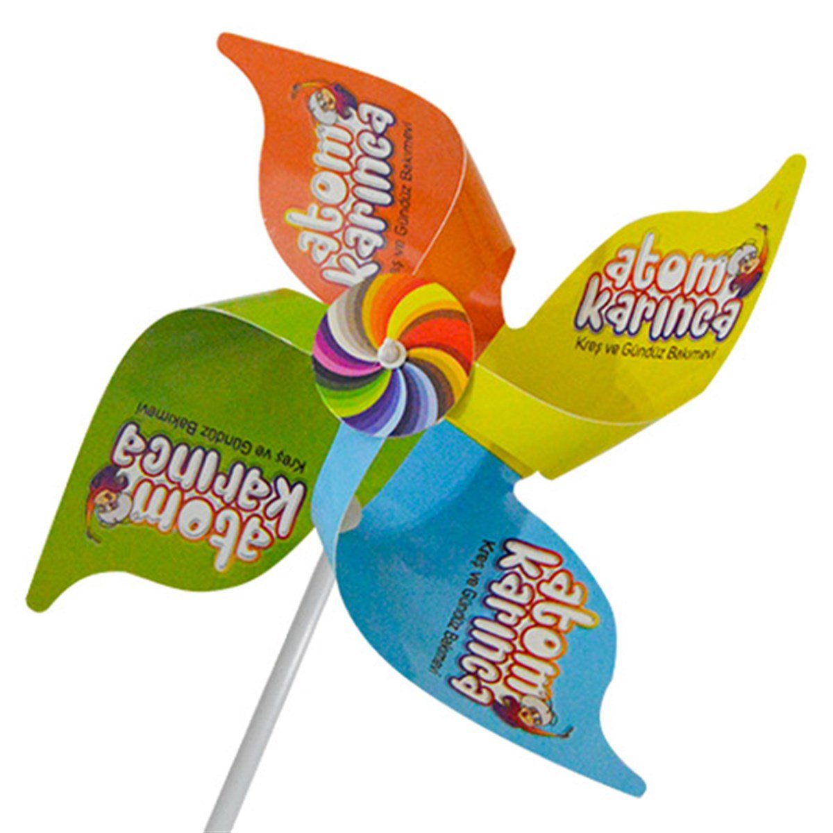 Okul Logolu Rüzgar Gülü