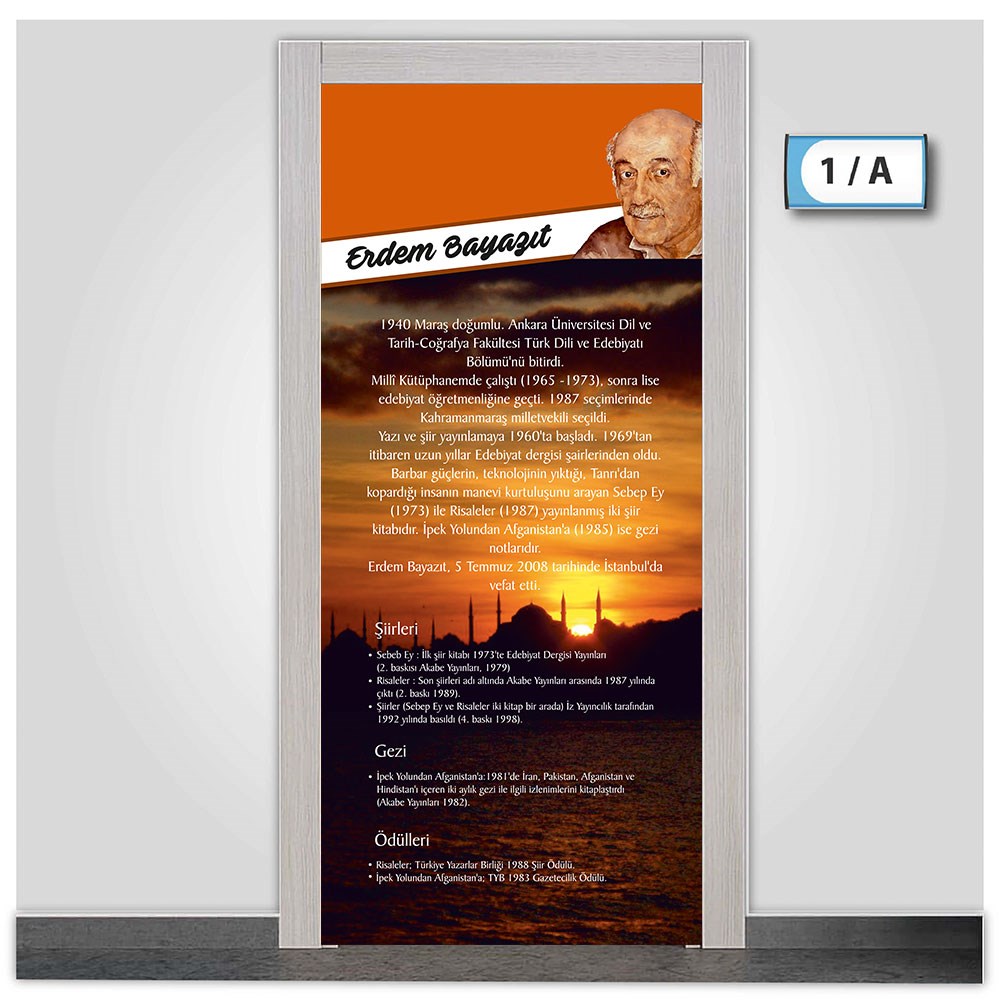 ork-kg458-LaminasyonsuzYedi Güzel Adam Erdem Beyazıt Kapı GiydirmeLise KapılarıOkularenkkat