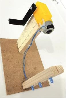 orktektsrm16Hareket Enerjisi ile Elektrik Üretme Led Yakma Projesi StandlıTeknoloji Tasarım ÜrünleriOkularenkkat