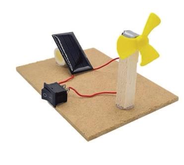 orktektsrm23Güneş Enerjisi ile Çalışan Motor Pervane SetiTeknoloji Tasarım ÜrünleriOkularenkkat