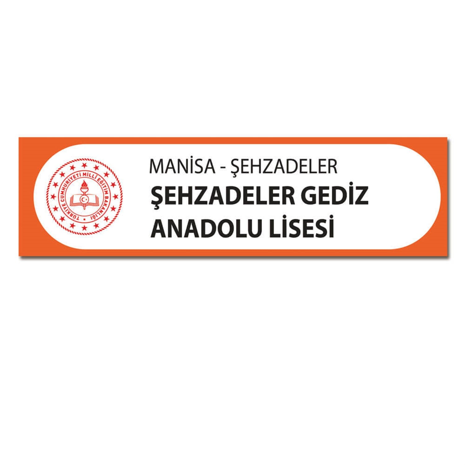 Ortaöğretim Tabelası ve Yüz Degisimi (100 x 200)