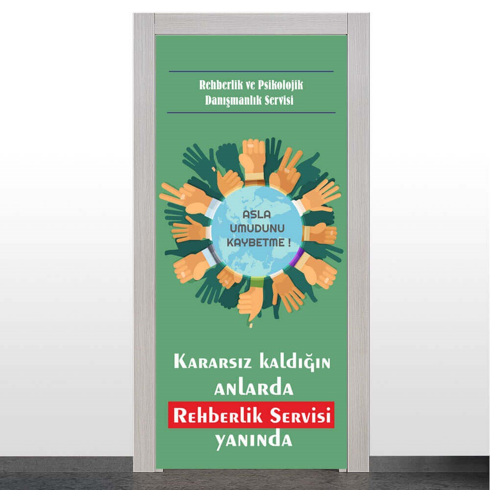 Rehberlik Servisi Kapı Giydirme