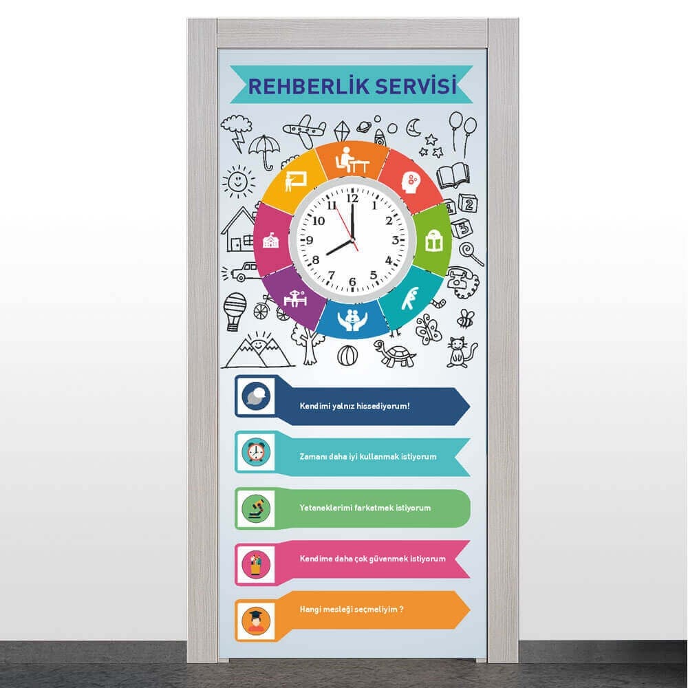 Rehberlik Servisi Kapı Giydirme