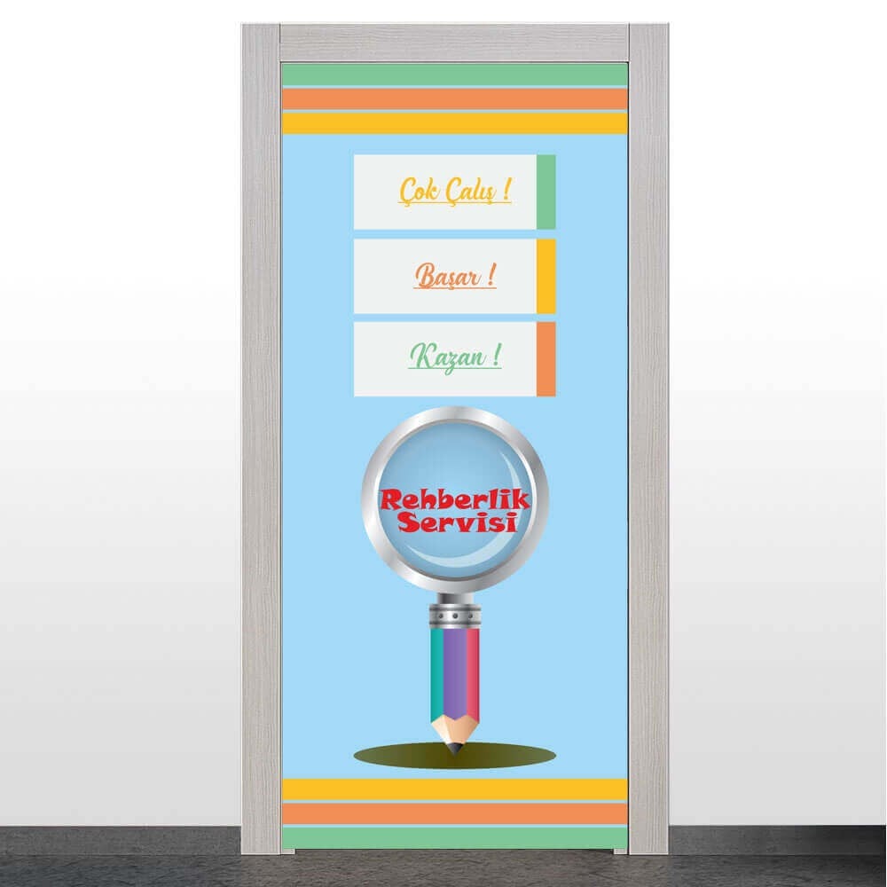 Rehberlik Servisi Kapı Giydirme