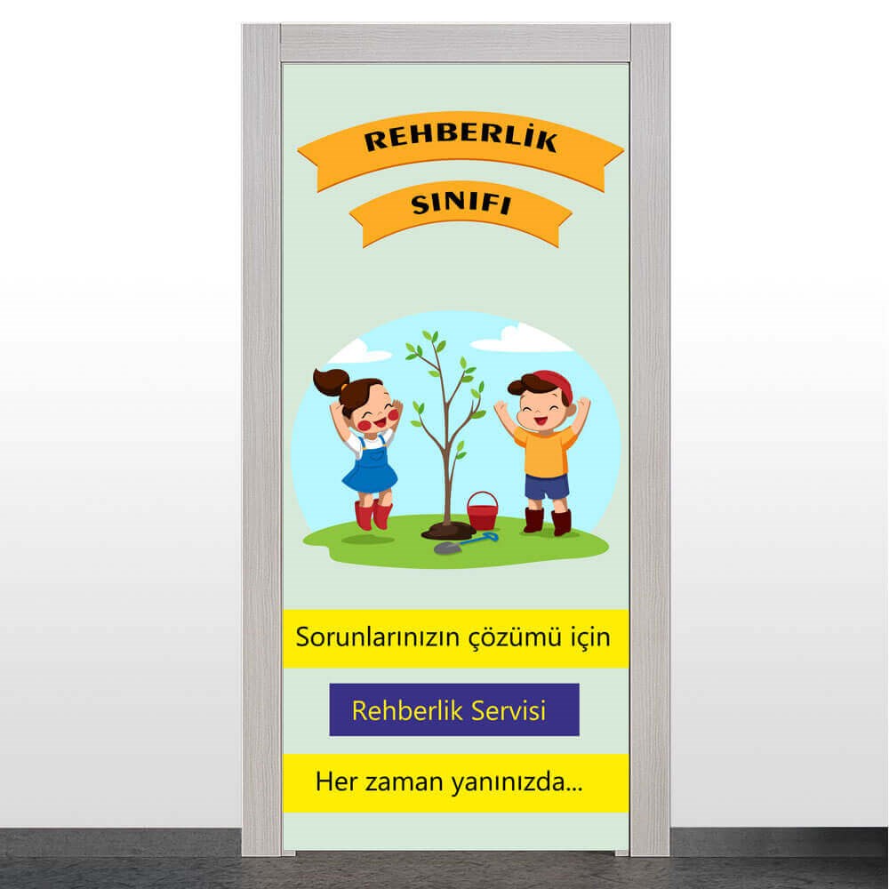 Rehberlik Servisi Kapı Giydirme