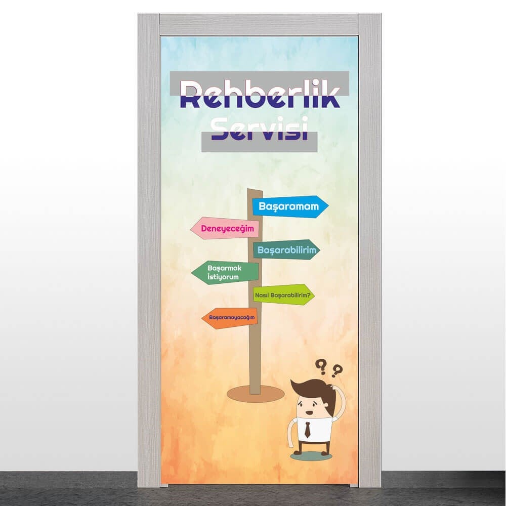 Rehberlik Servisi Kapı Giydirme
