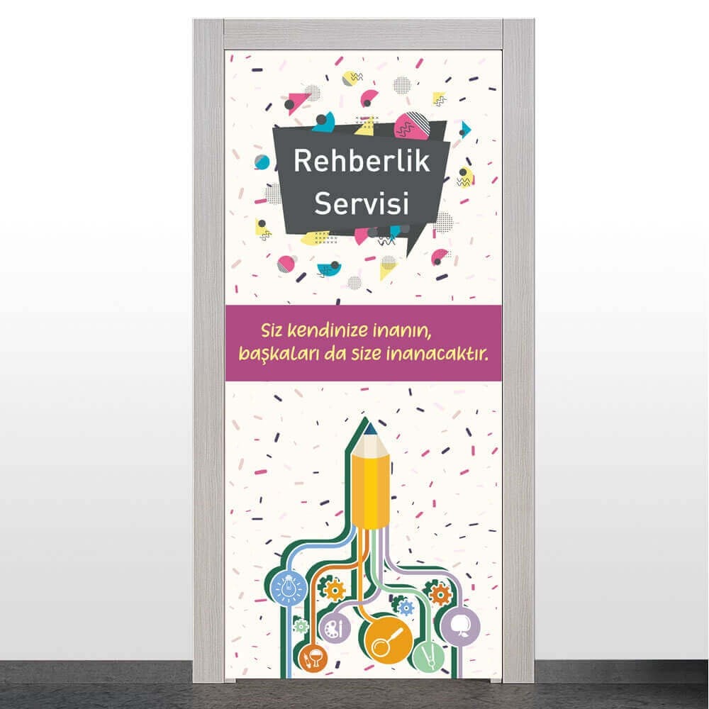 Rehberlik Servisi Kapı Giydirme