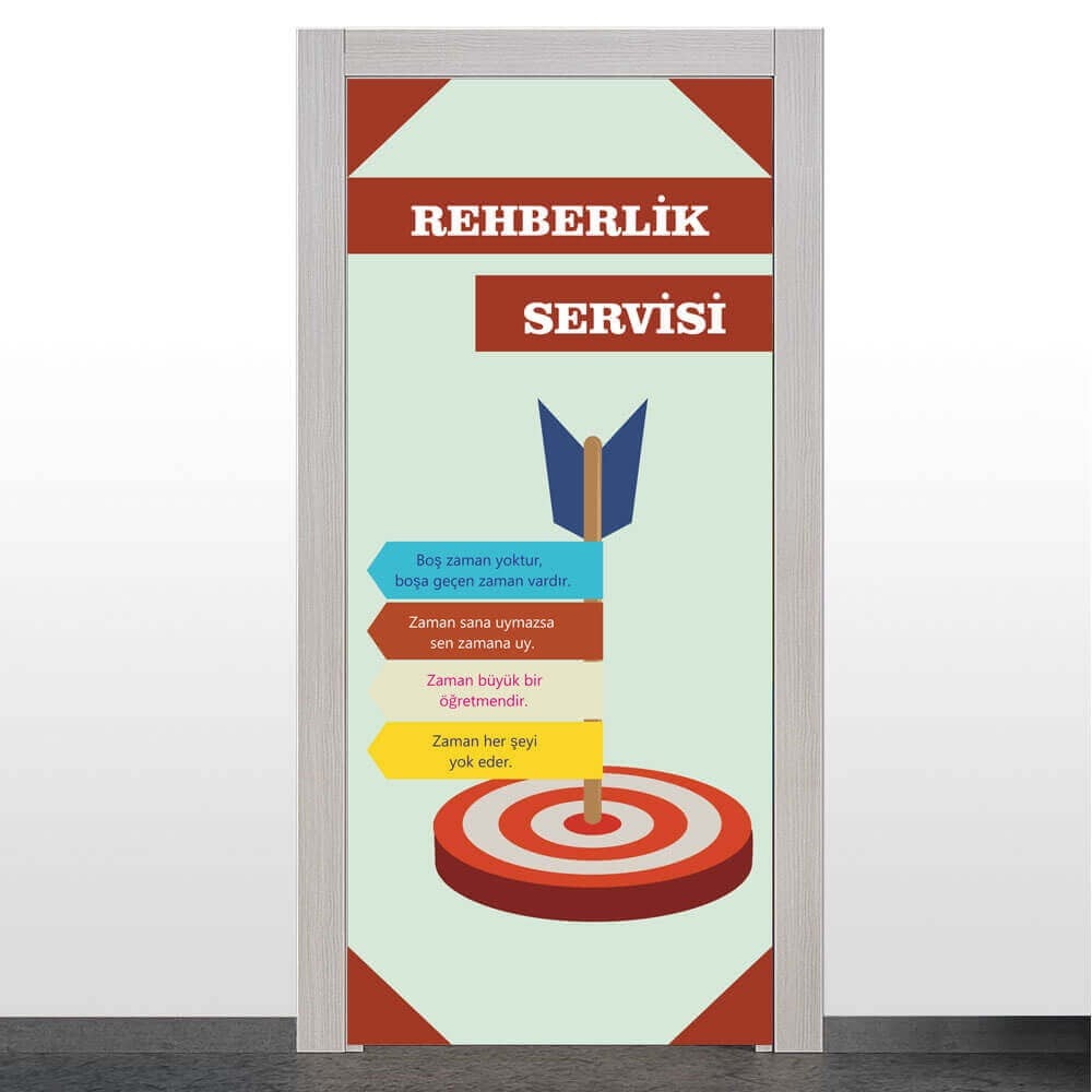 Rehberlik Servisi Kapı Giydirme