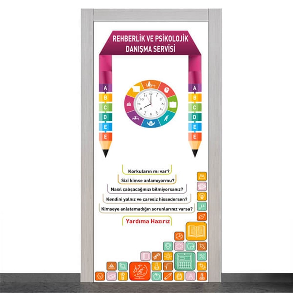 Rehberlik Servisi Kapı Giydirme01