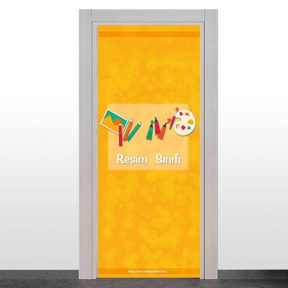 Resim Dersliği Kapı Giydirme
