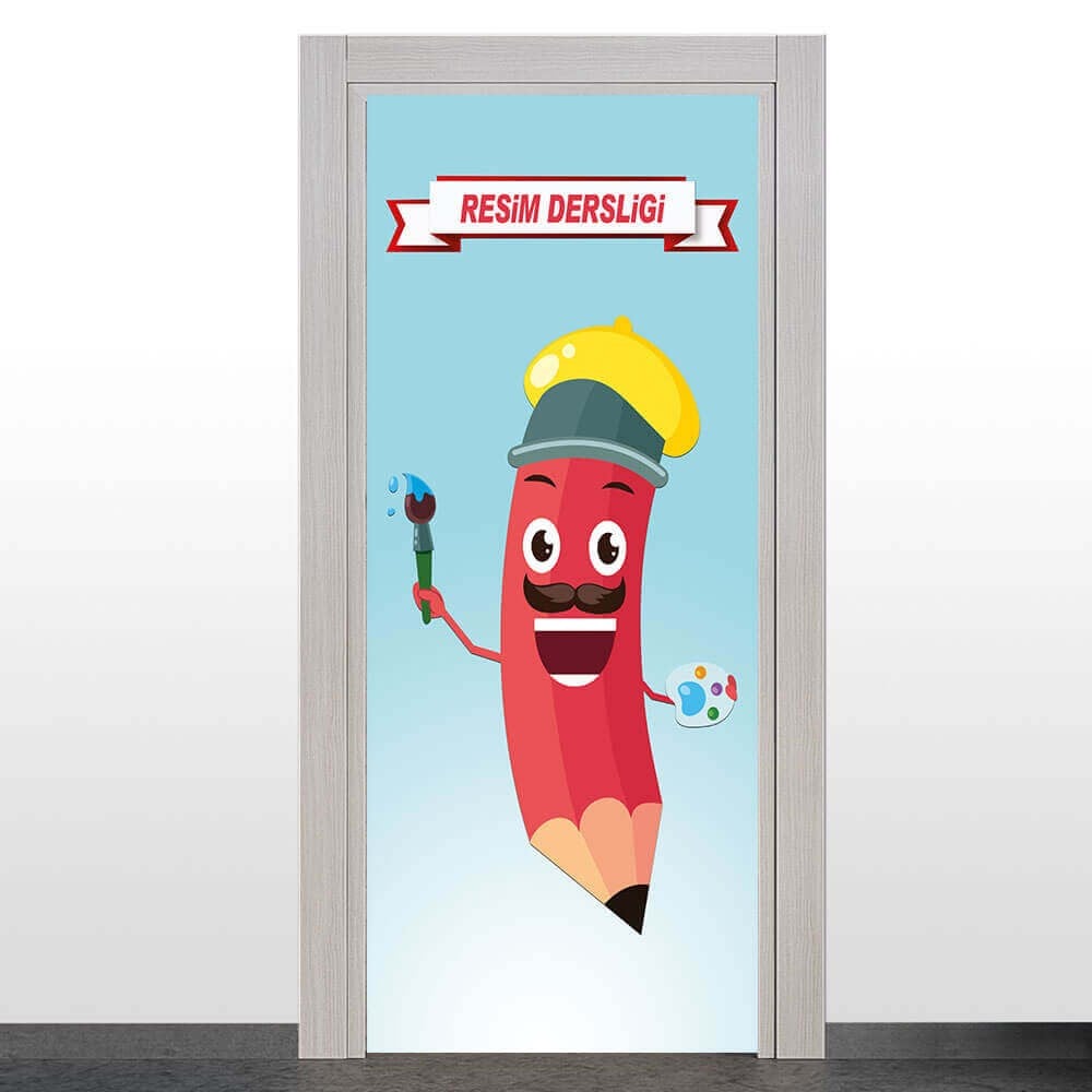 Resim Dersliği Kapı Giydirme