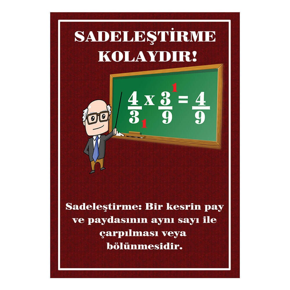 Sadeleştirme Afişi