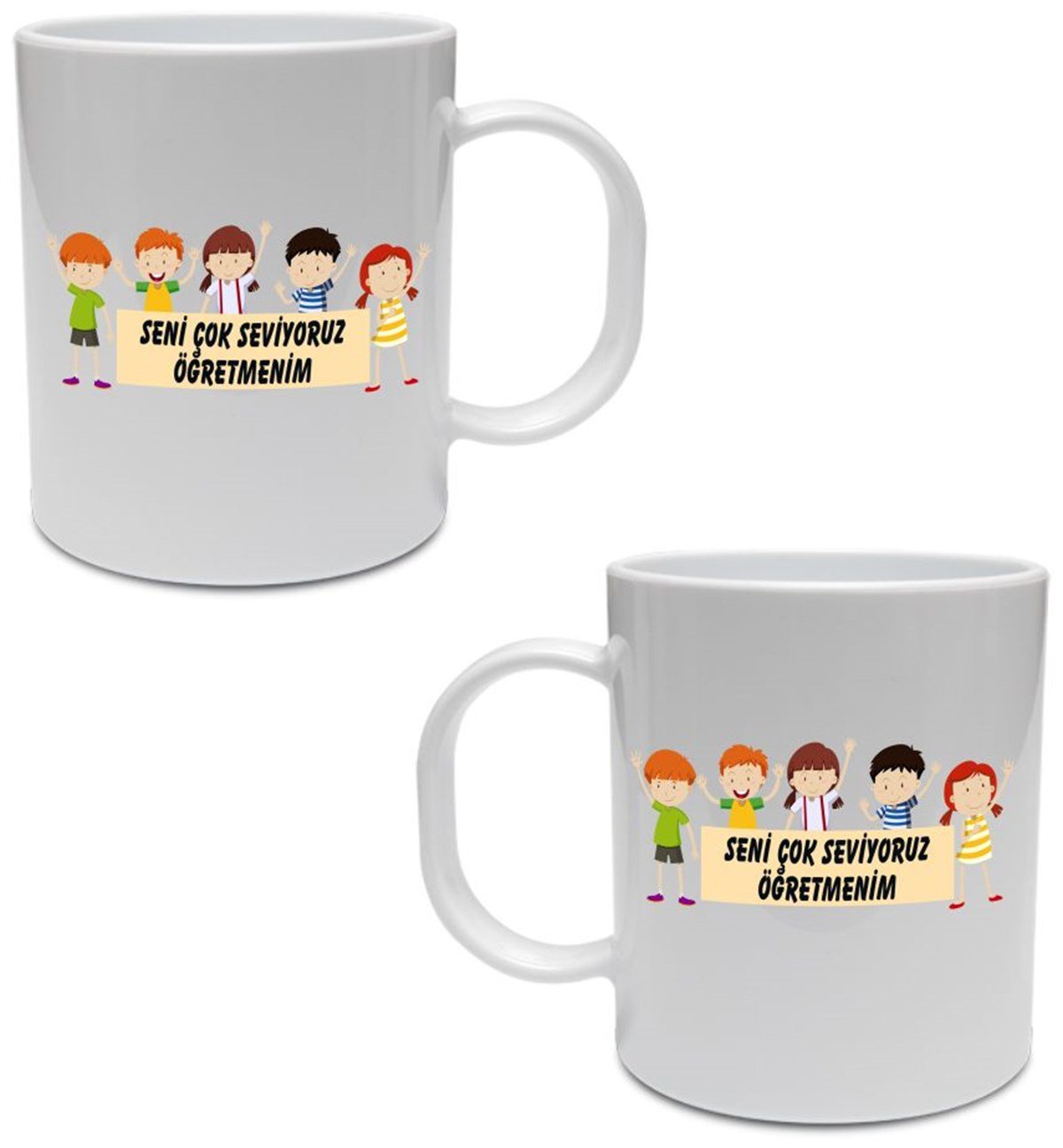 Seni Çok Seviyoruz Öğretmenim Kupası