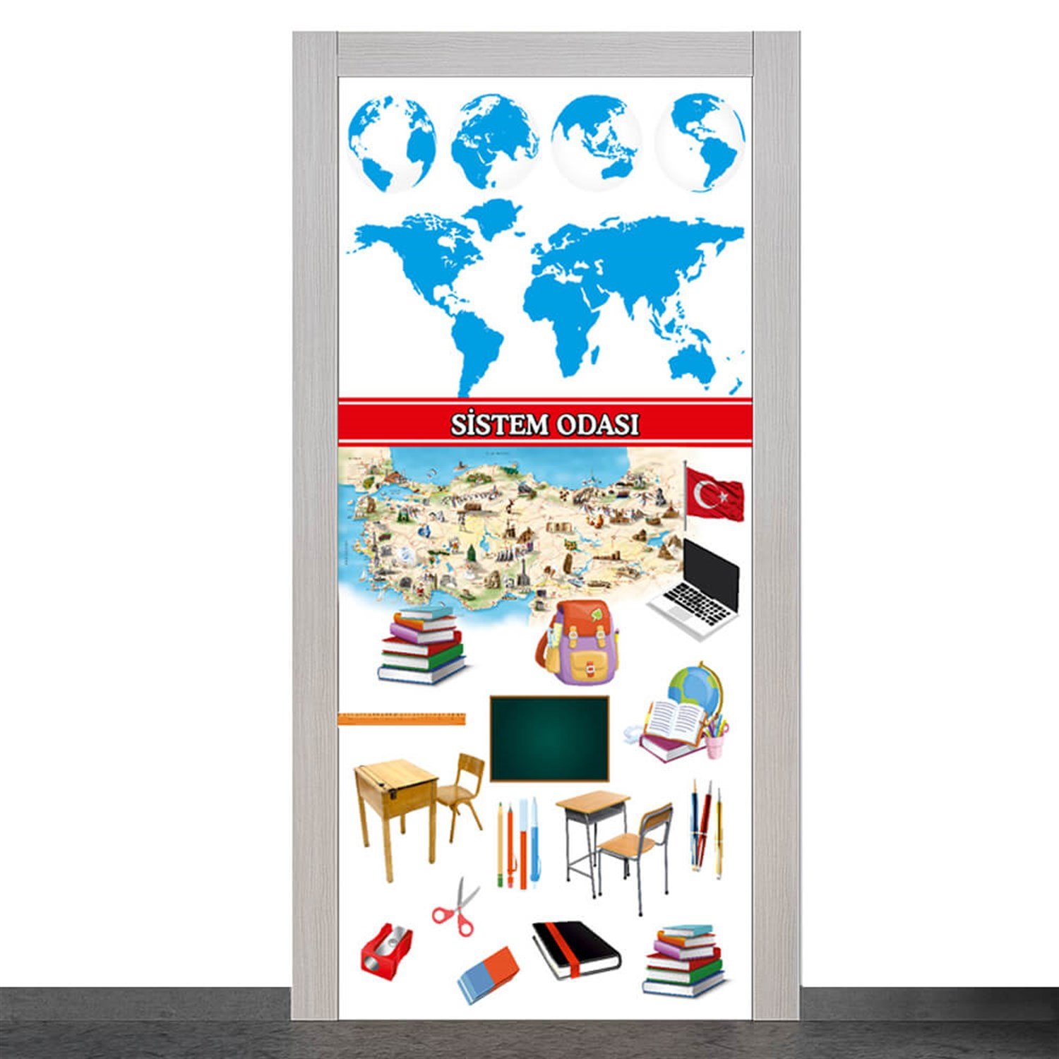 Sistem Odası Kapı Giydirme