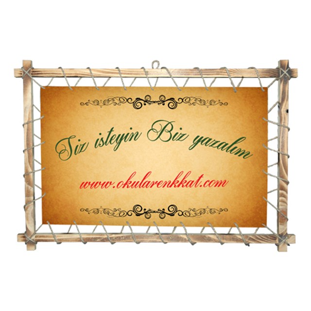 Değerler Eğitimi Tablo - Siz İsteyin, Biz Yazalım 3