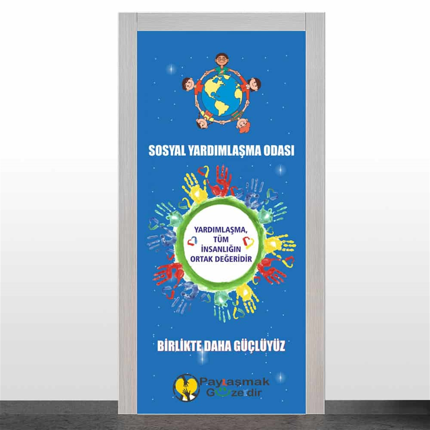 Sosyal Yardımlaşma Odasi Kapı Giydirme