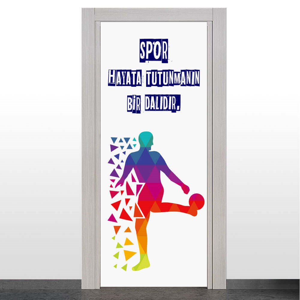 Spor Odası Kapı Giydirme