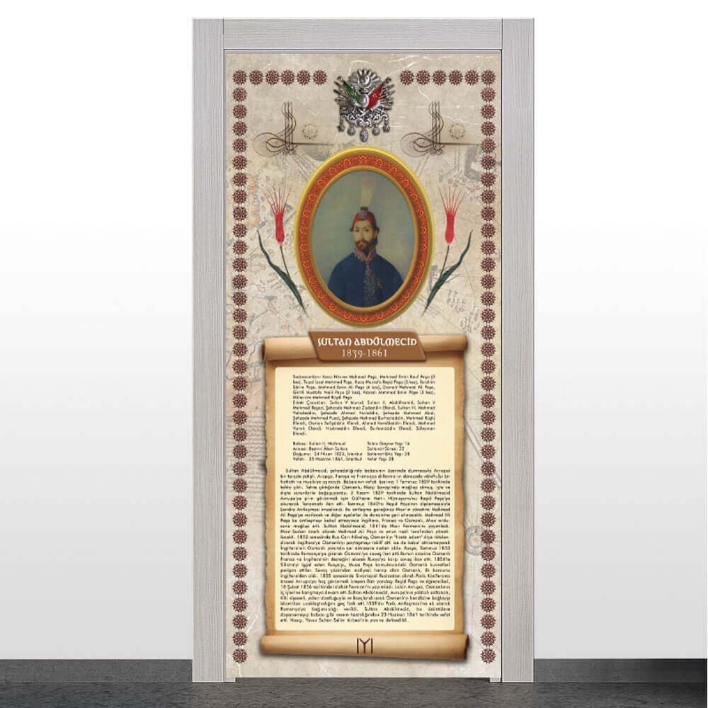Sultan Abdülmecid Kapı Giydirme