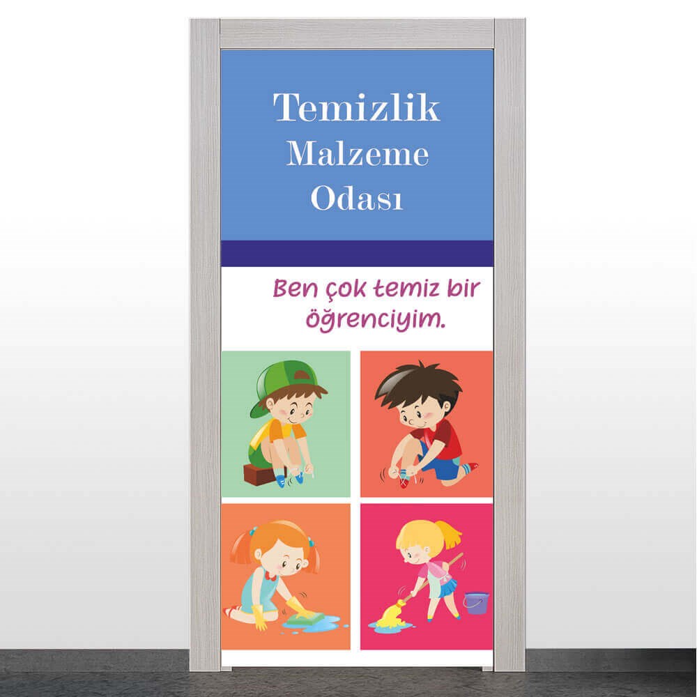 Temizlik Malzeme Odası Kapı Giydirme