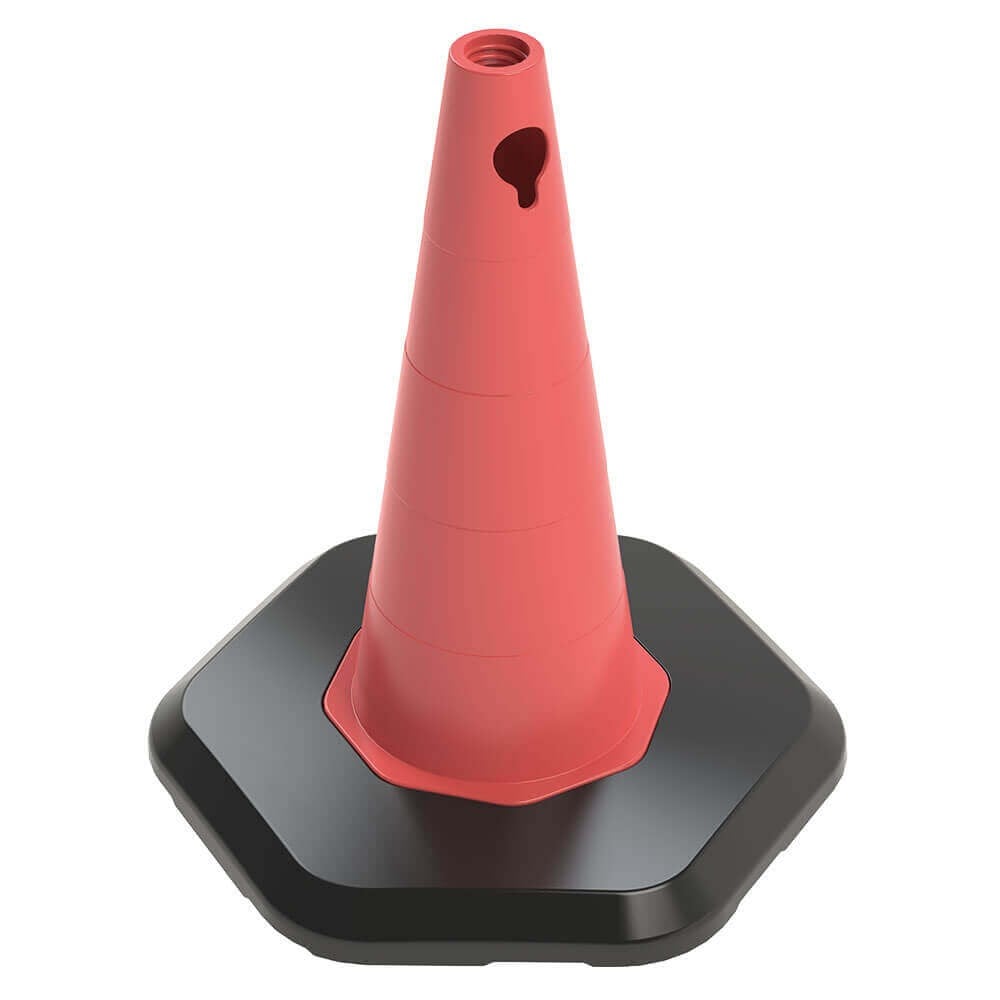 Trafik Konisi Ağırlıklı Pvc - 50 cm - Reflektifsiz