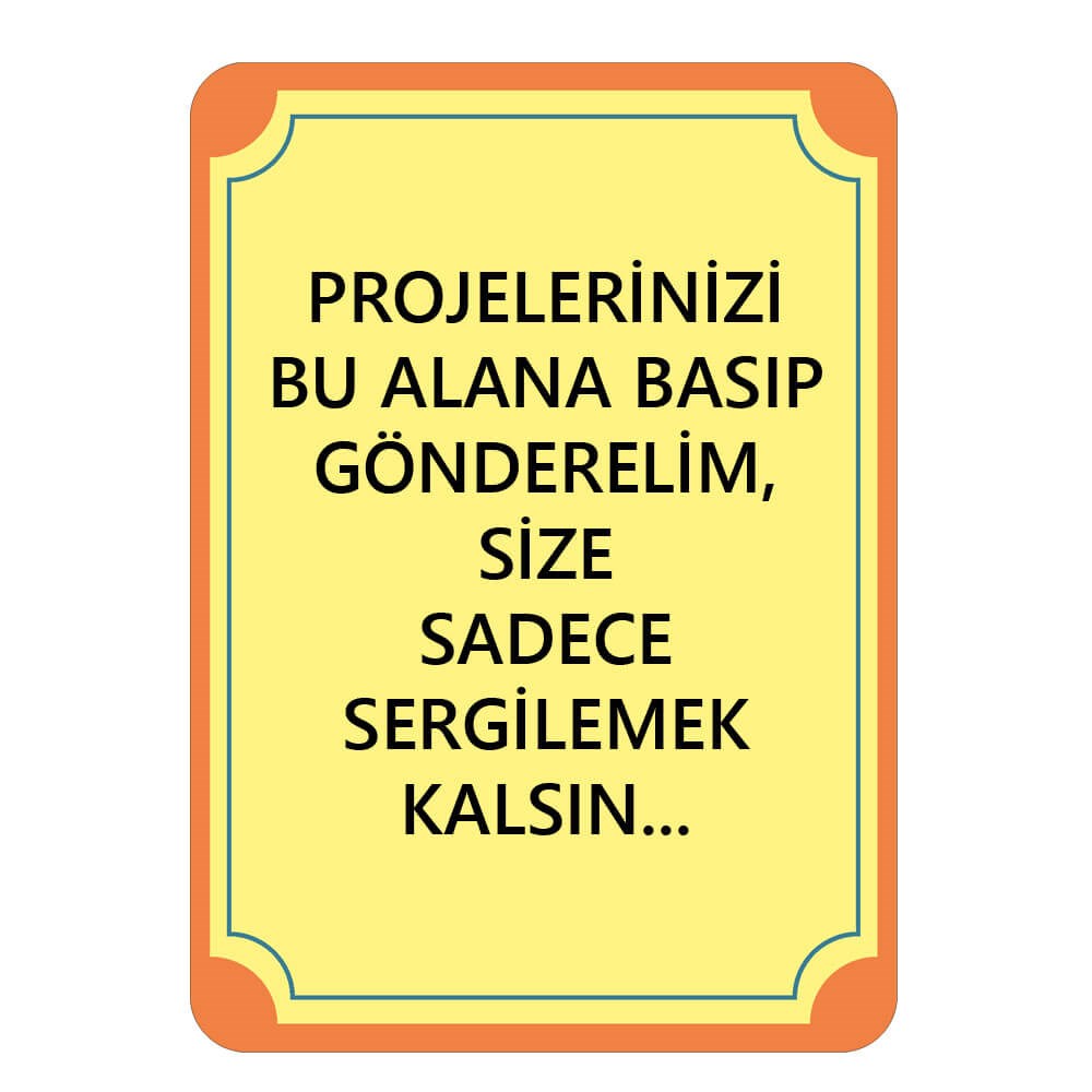 Tübitak Bilim Fuarı Sunum Afişi
