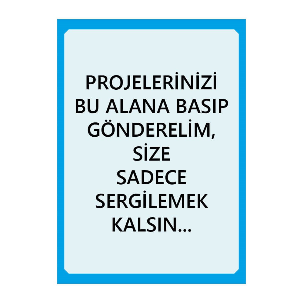 Tübitak Bilim Fuarı Sunum Afişi