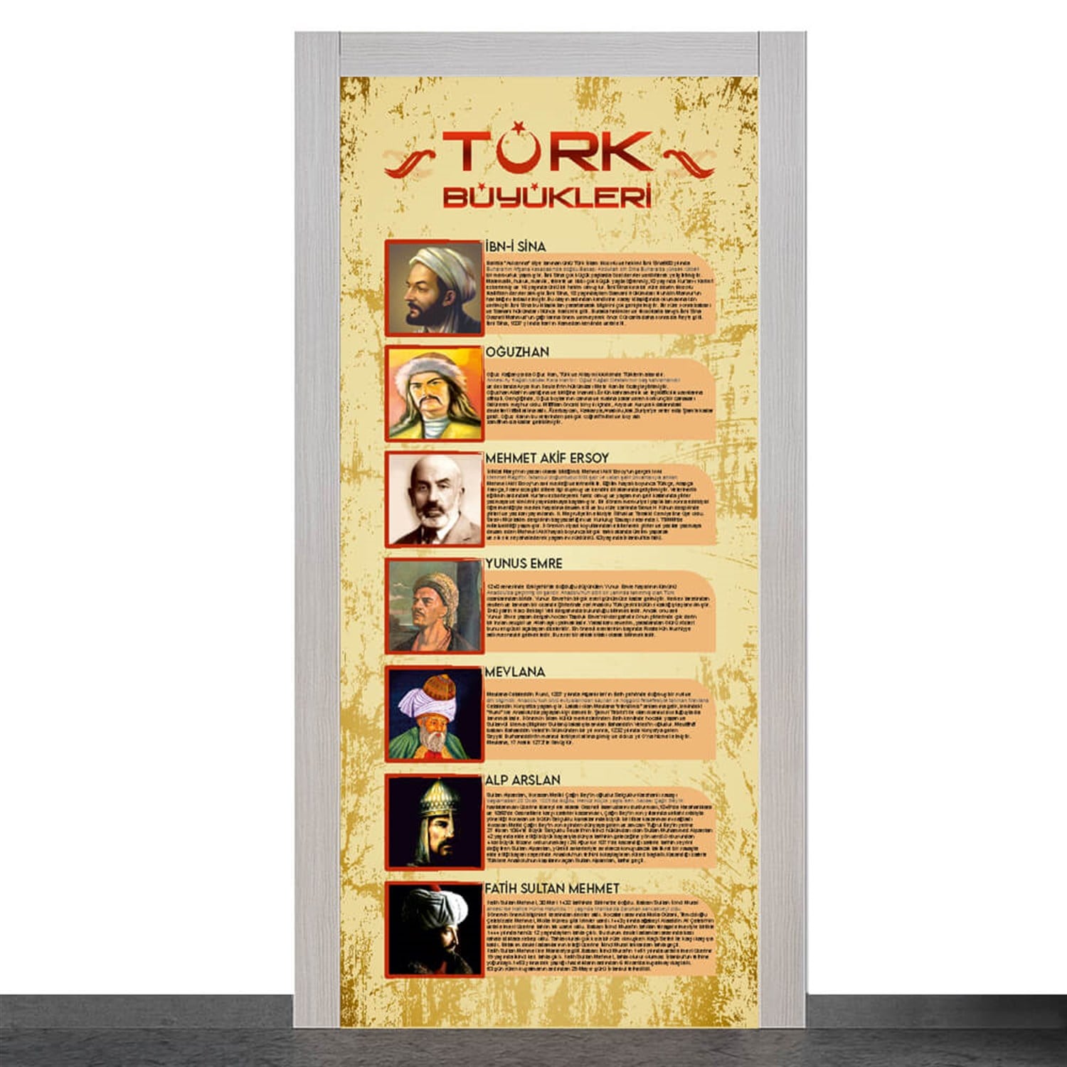 Türk Büyükleri Kapı Giydirme