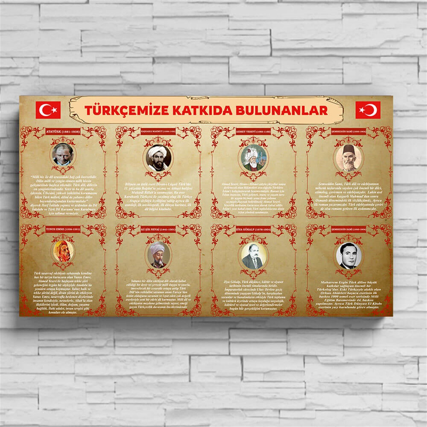 Türkçemize Katkıda Bulunanlar Posteri